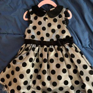 Baby Girl Polka Dot Dress, Brand Harajuku Mini For Target, Size 4T